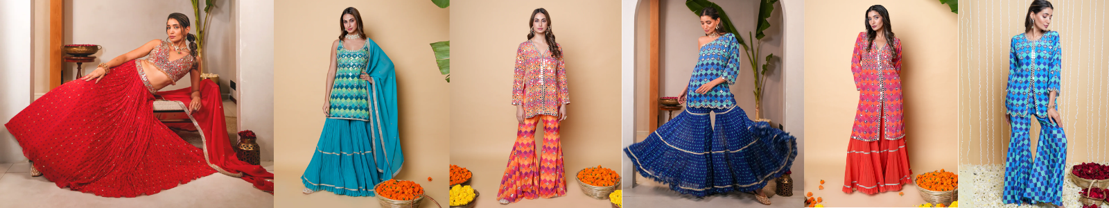 SHARARA & LEHENGA SET