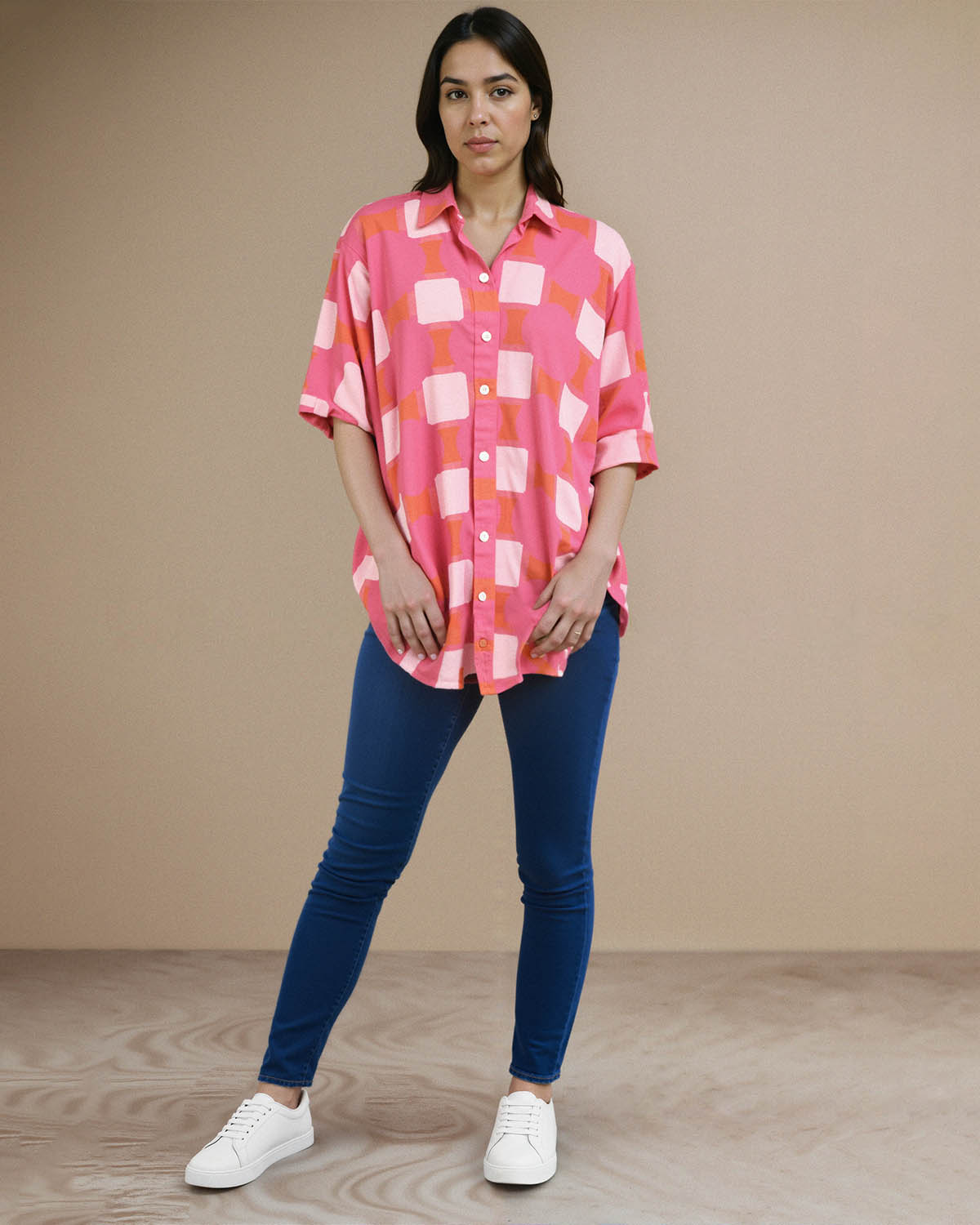 SUHANA RELAXED SHIRT (PRINTED)
