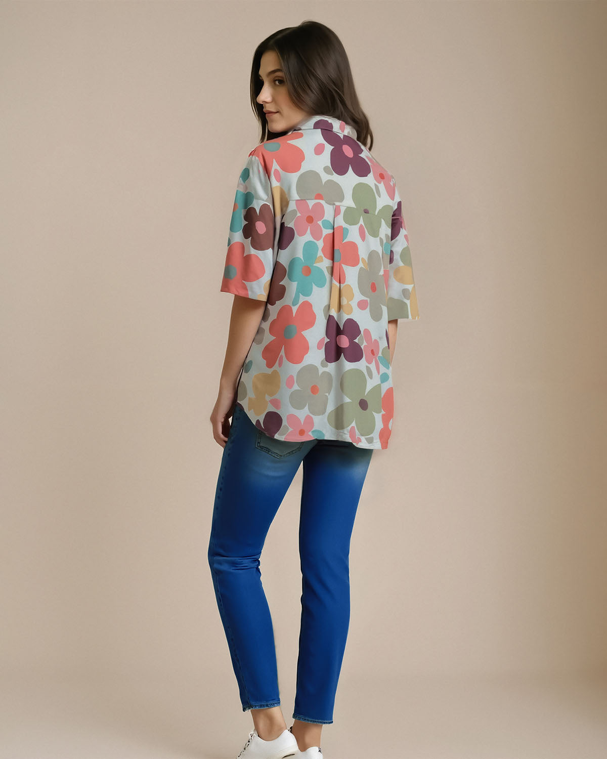 MEHER RELAXED SHIRT (PRINTED)