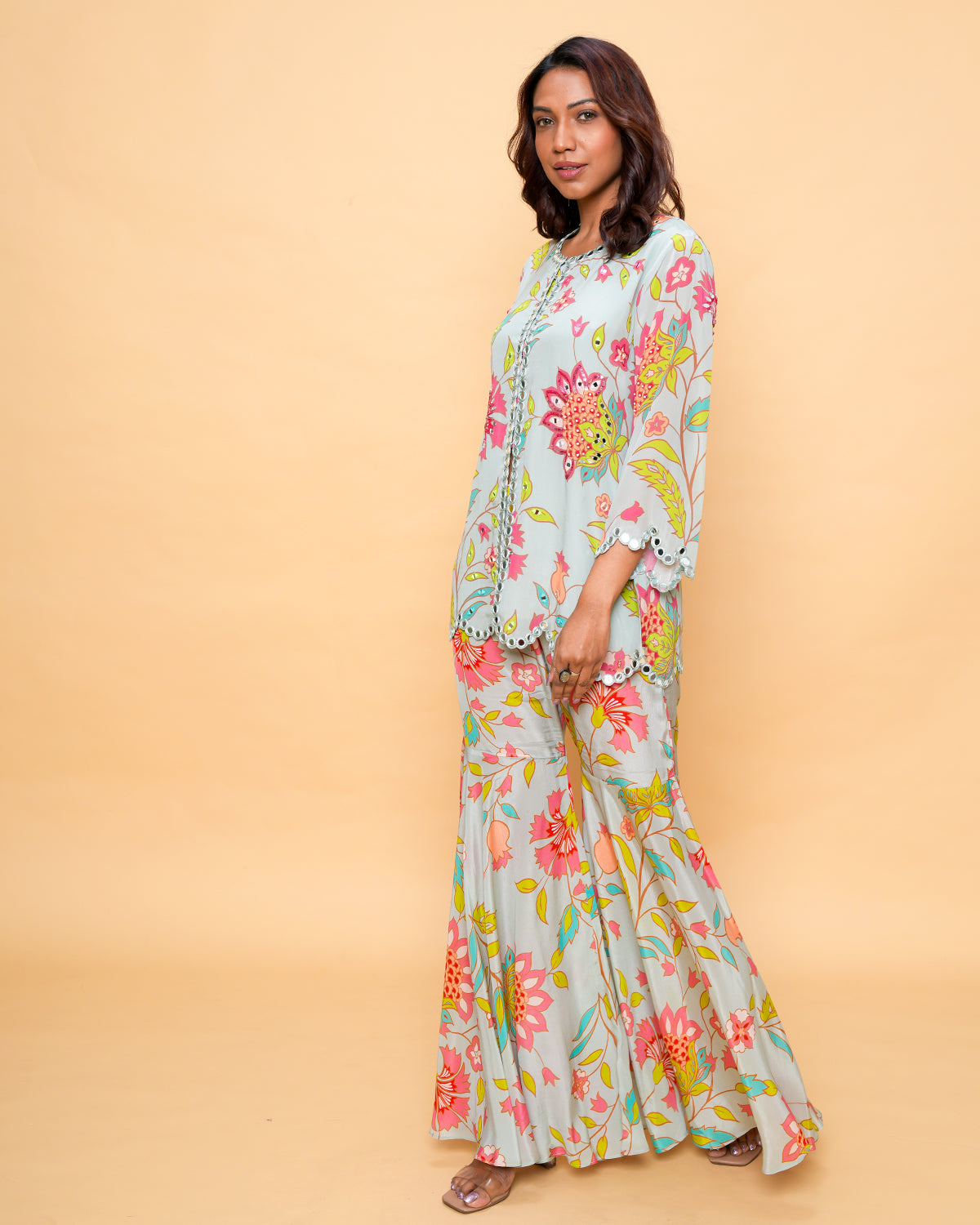 ANAM FLORAL AQUA
