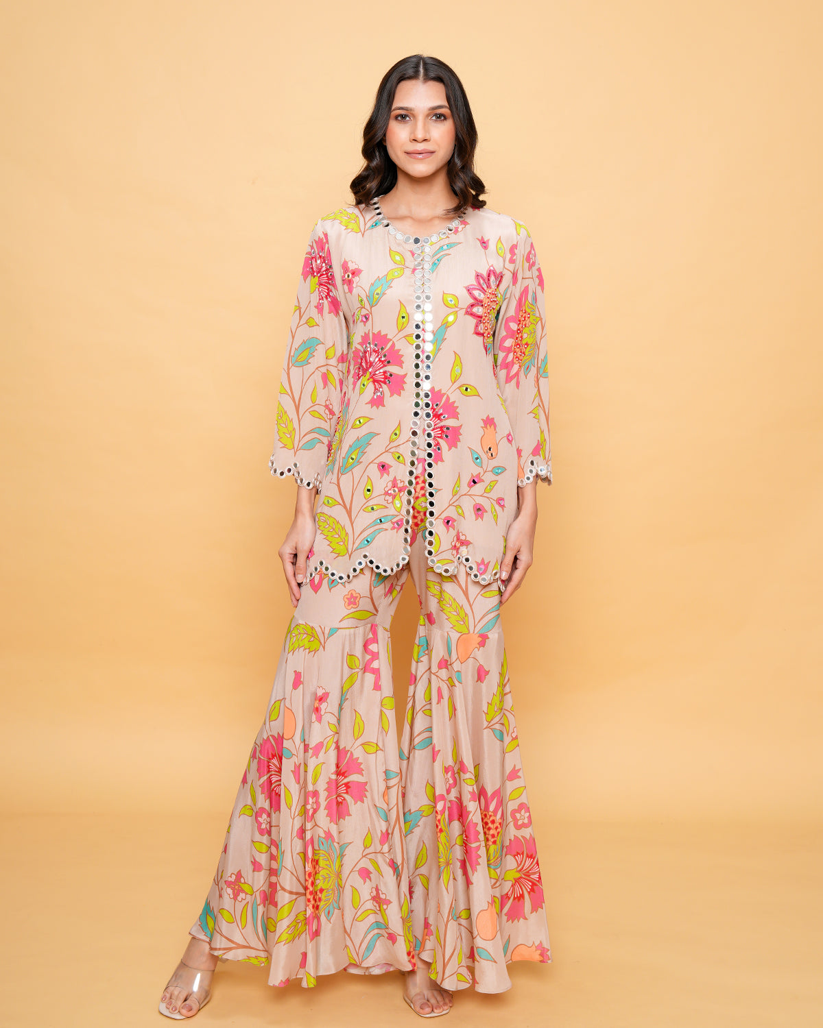 ANAM FLORAL BEIGE