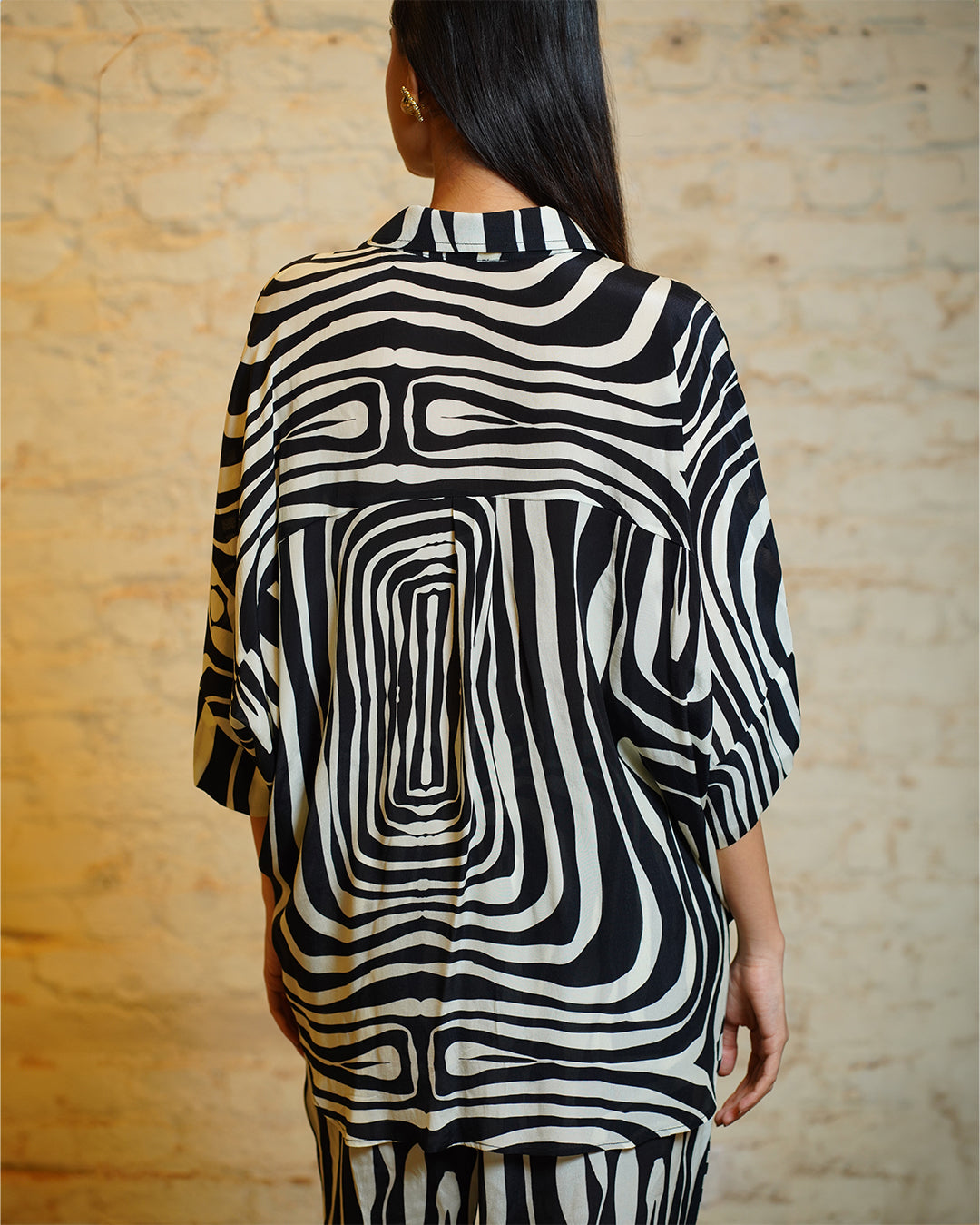 ATHENA STRIPES - BLACK & WHITE