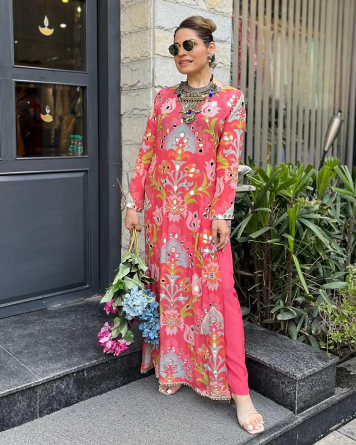 CHANDINI BIG LOTUS - CORAL