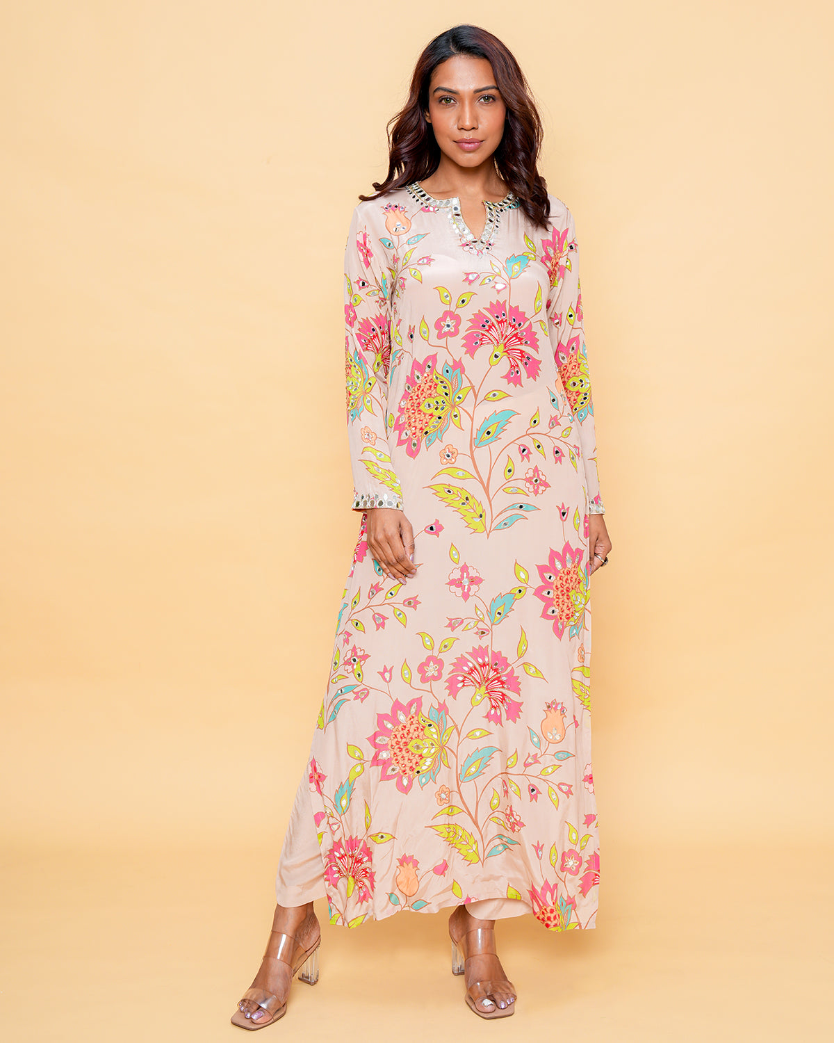 CHANDINI FLORAL BEIGE