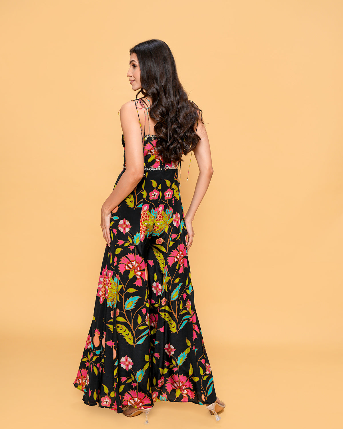 FAITH FLORAL BLACK