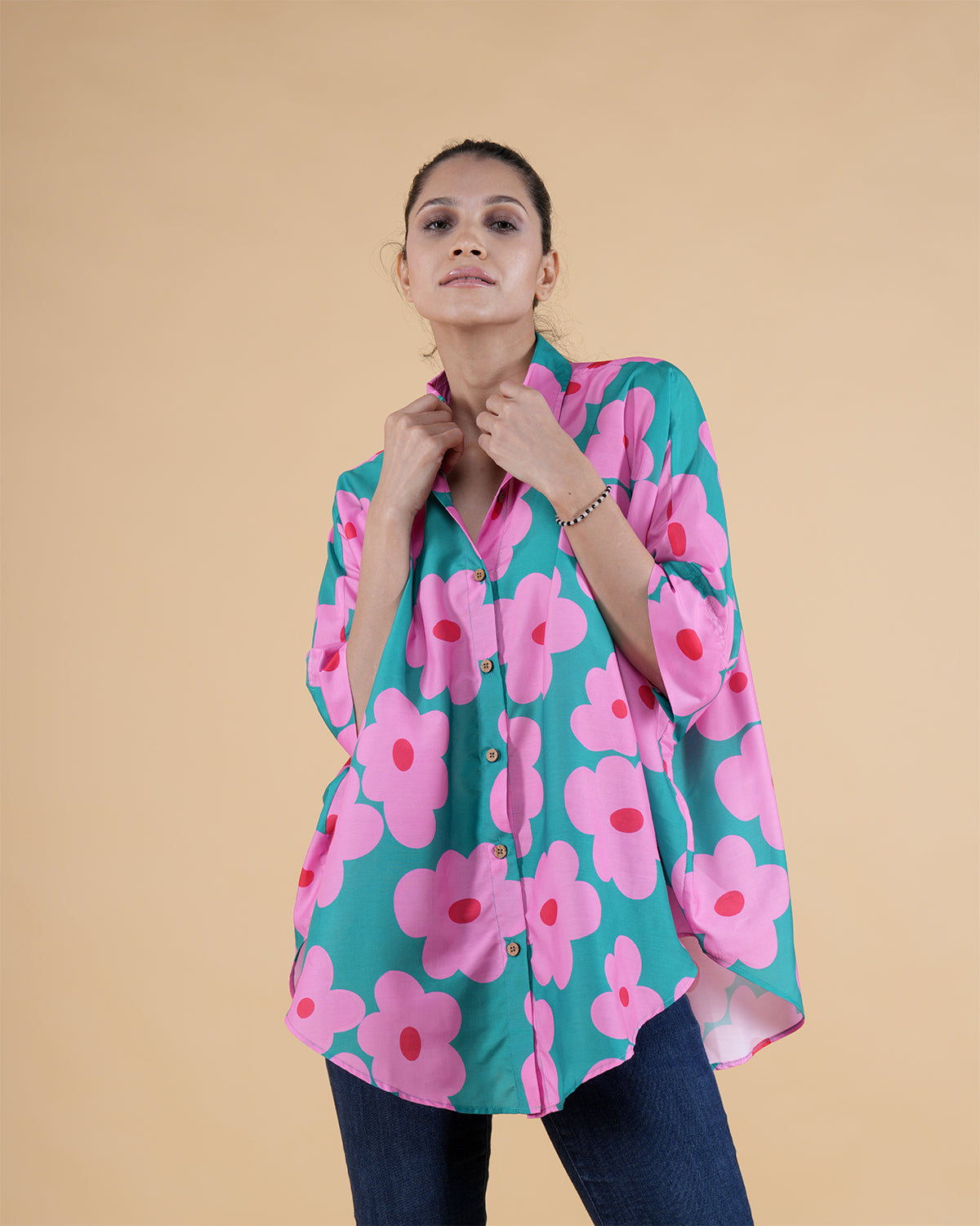 MIRA RELAXED SHIRT (PRINTED)