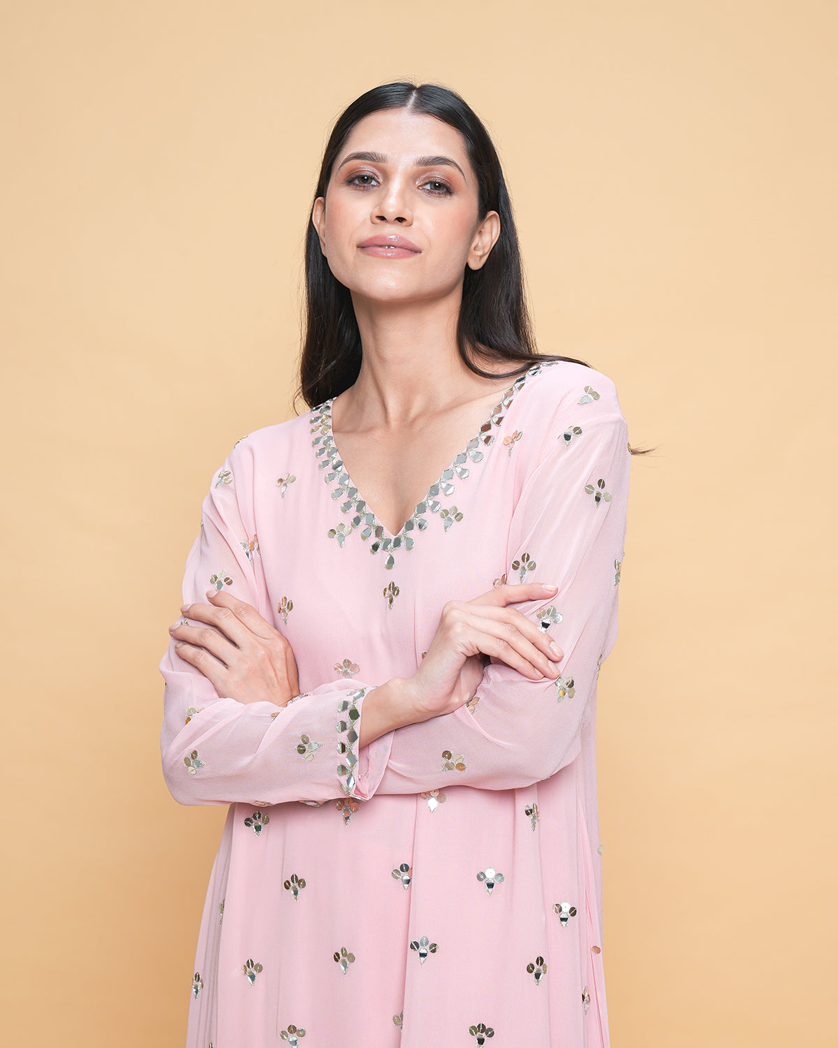 NUSRAT SOLID ROSE - GOLD