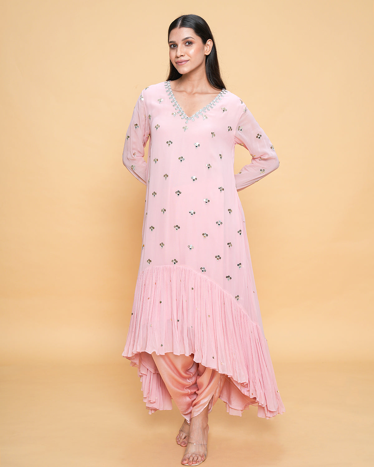 NUSRAT SOLID ROSE - GOLD