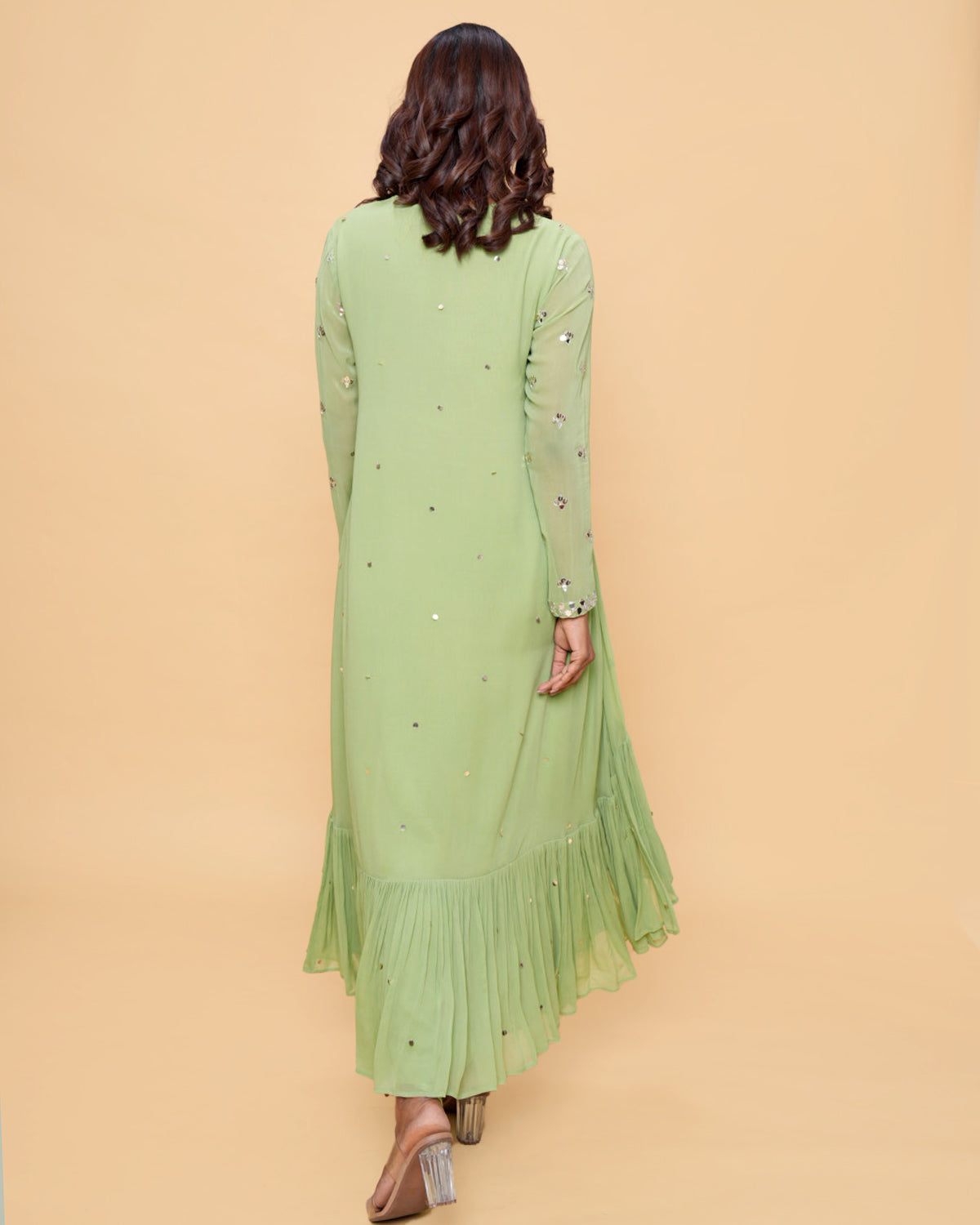 NUSRAT SOLID PISTA - GOLD