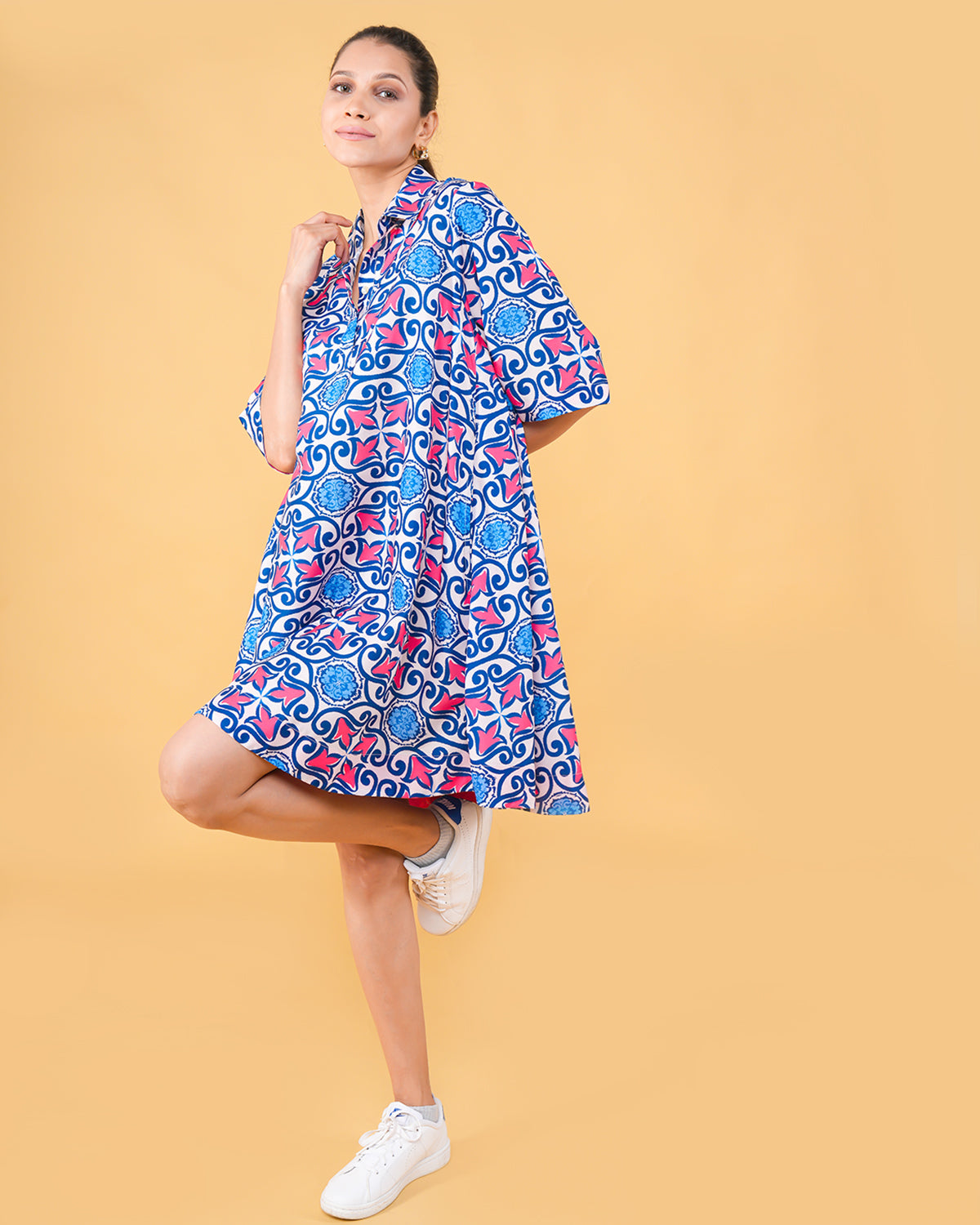 RHEA SHIRT DRESS