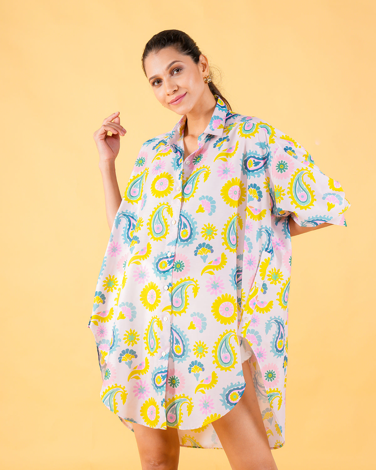 SANA BOYFRIEND SHIRT (PRINTED)