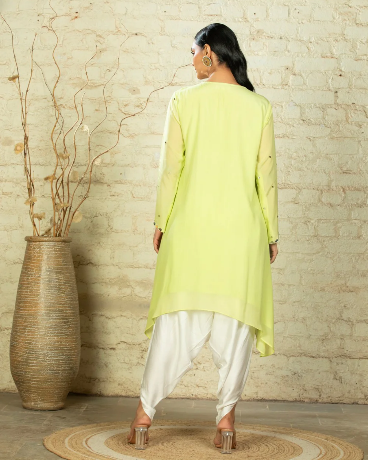 TARANA SOLID C CUT - LIME