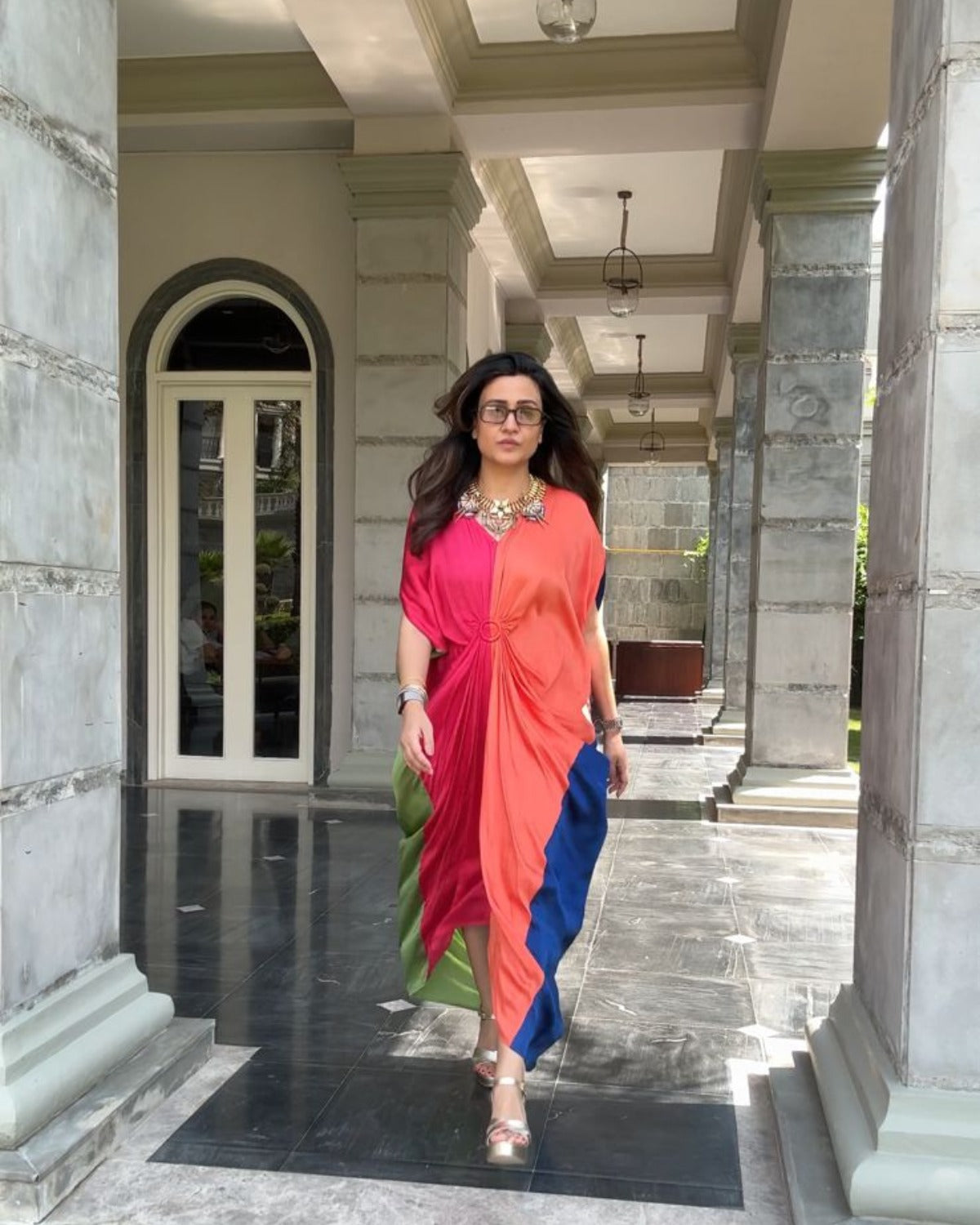 RUHANA MULTICOLOR COLOR BLOCK