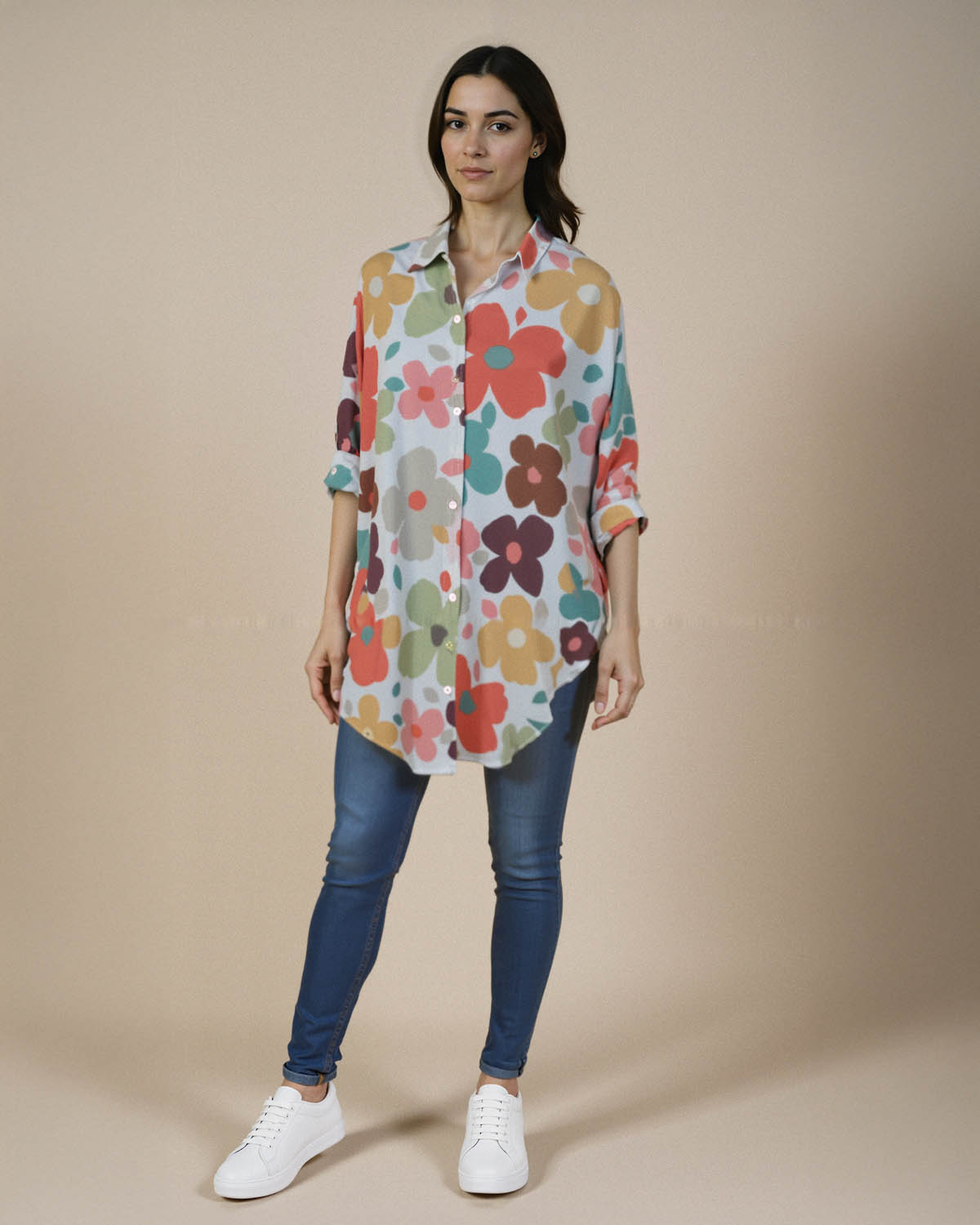 MEHER BOYFRIEND SHIRT (PRINTED)