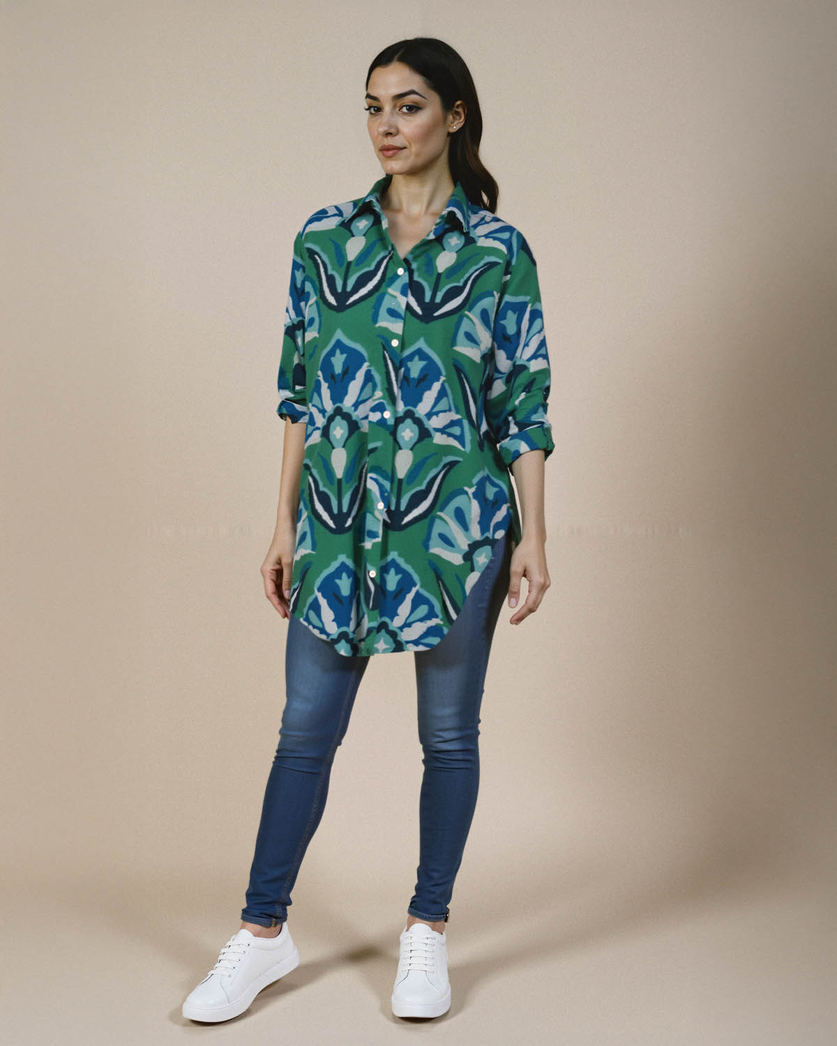 NOOR BOYFRIEND SHIRT (PRINTED)