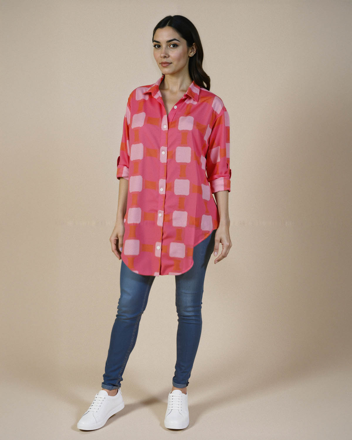 SUHANA BOYFRIEND SHIRT (PRINTED)