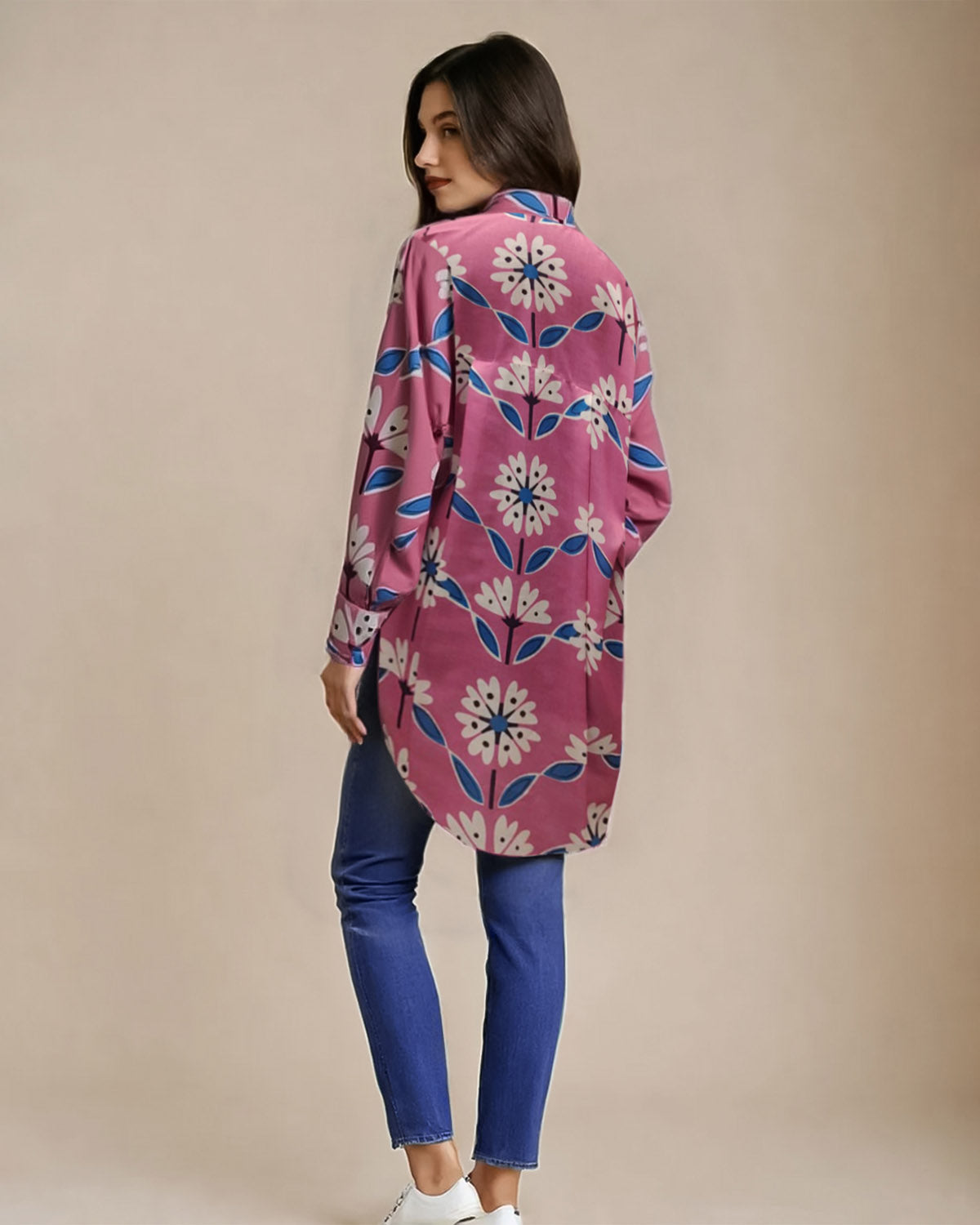 INAAYA BOYFRIEND SHIRT (PRINTED)