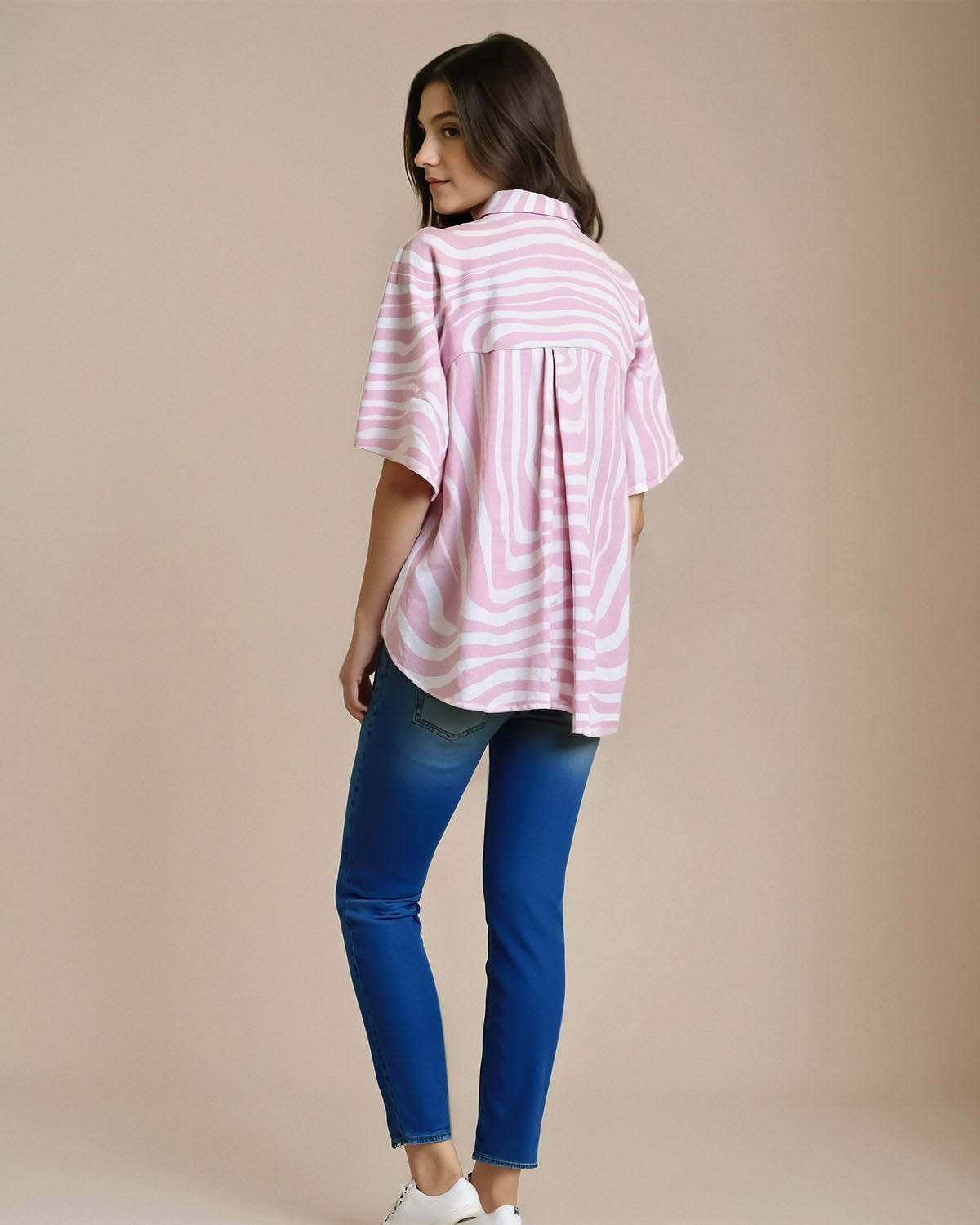 RANYA RELAXED SHIRT (PRINTED)