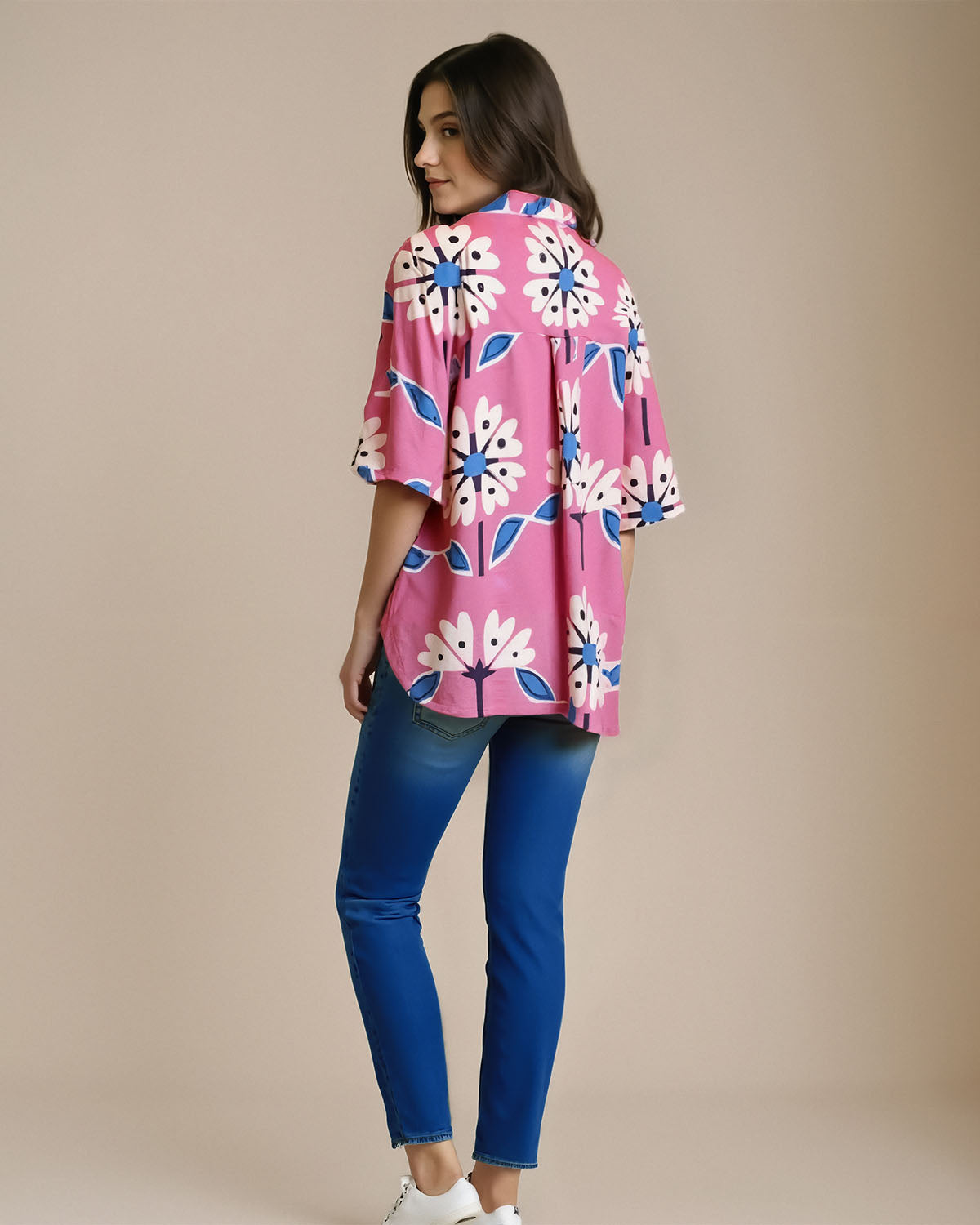 INAAYA RELAXED SHIRT (PRINTED)