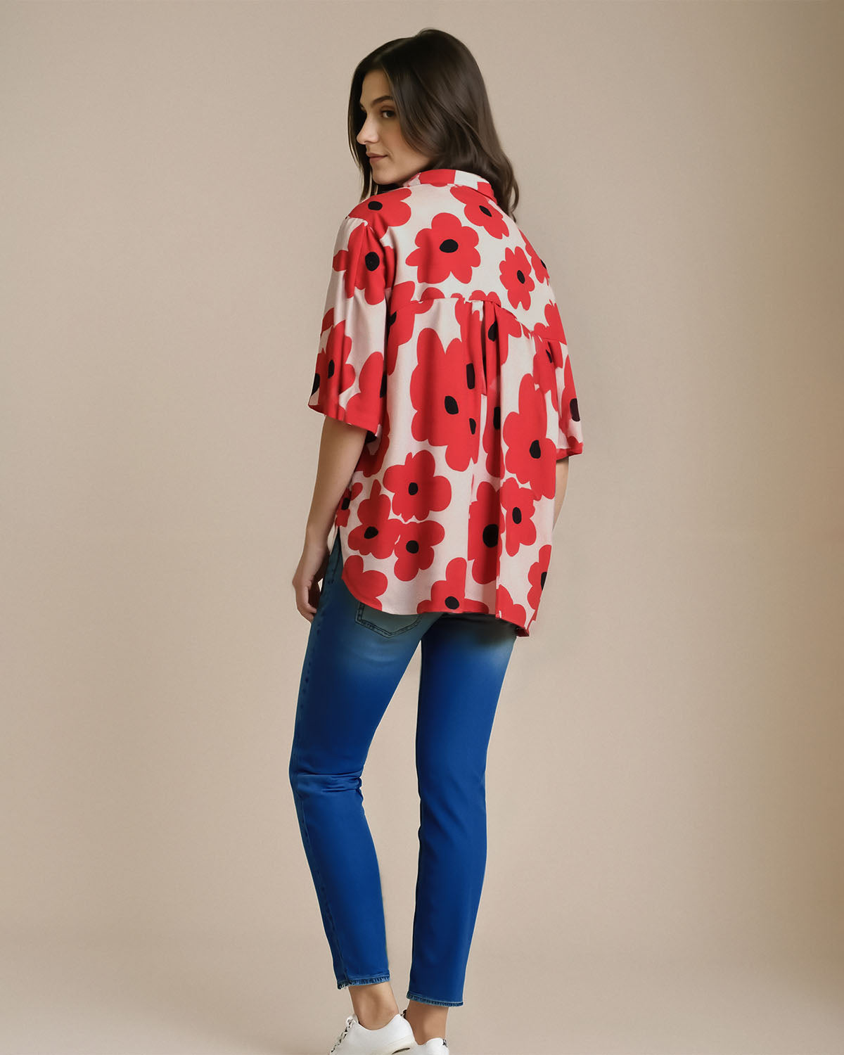 NAIRA RELAXED SHIRT (PRINTED)
