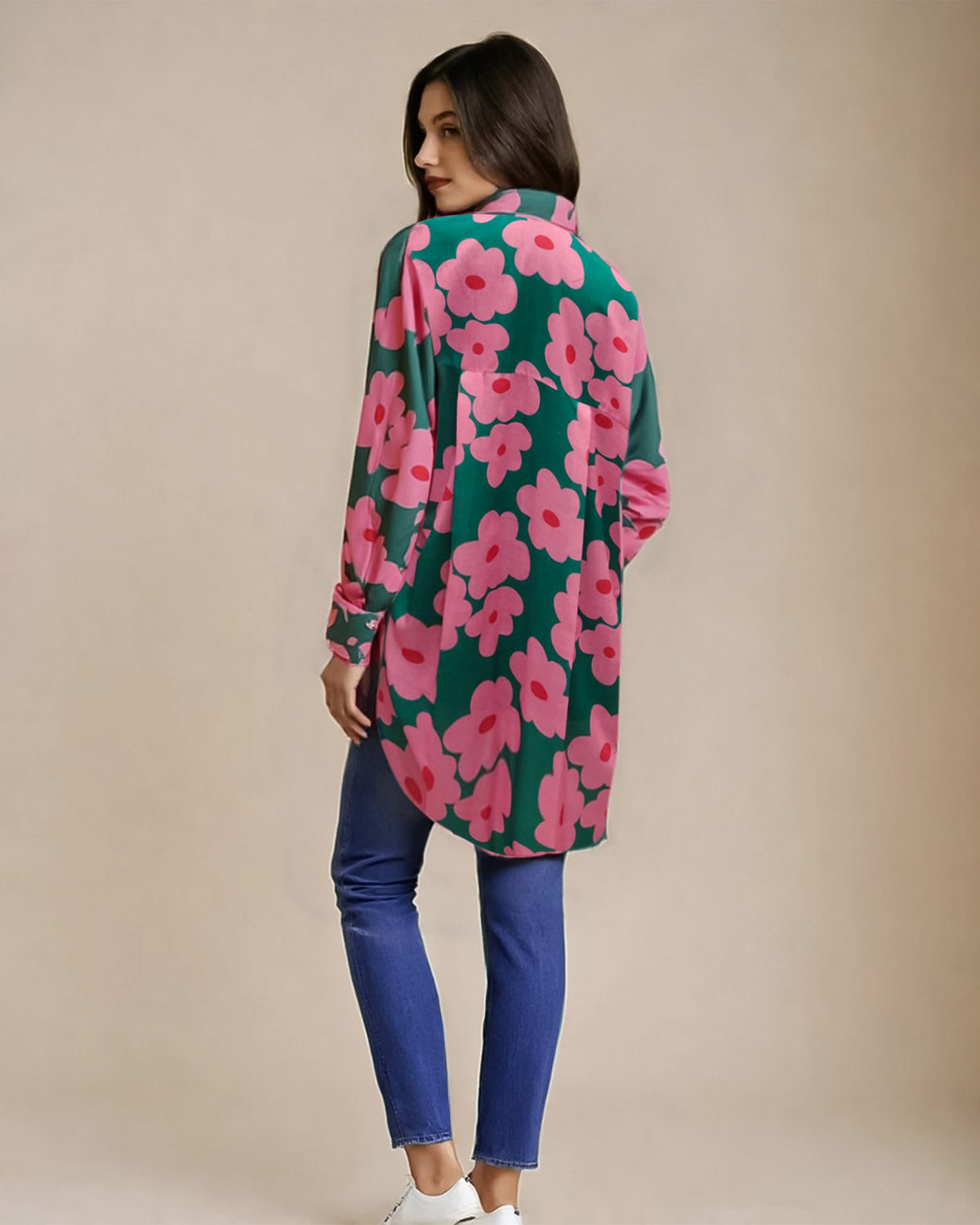 MIRA BOYFRIEND SHIRT (PRINTED)