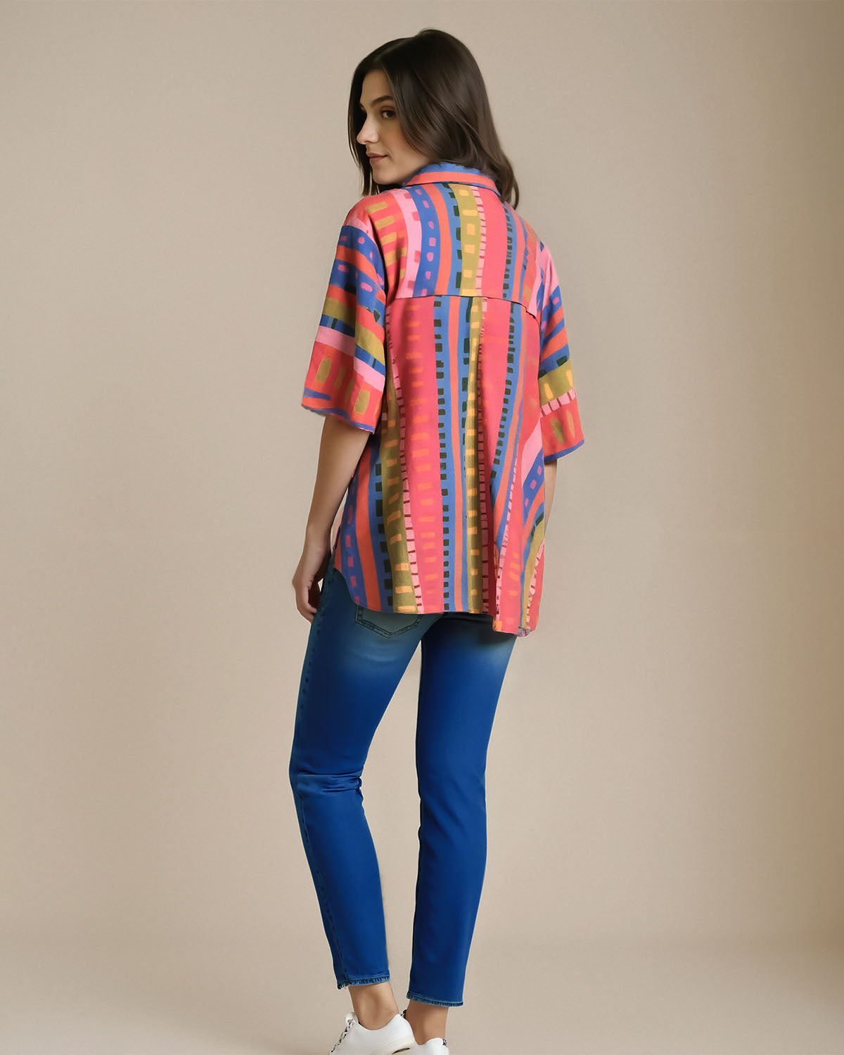 TARA RELAXED SHIRT (PRINTED)