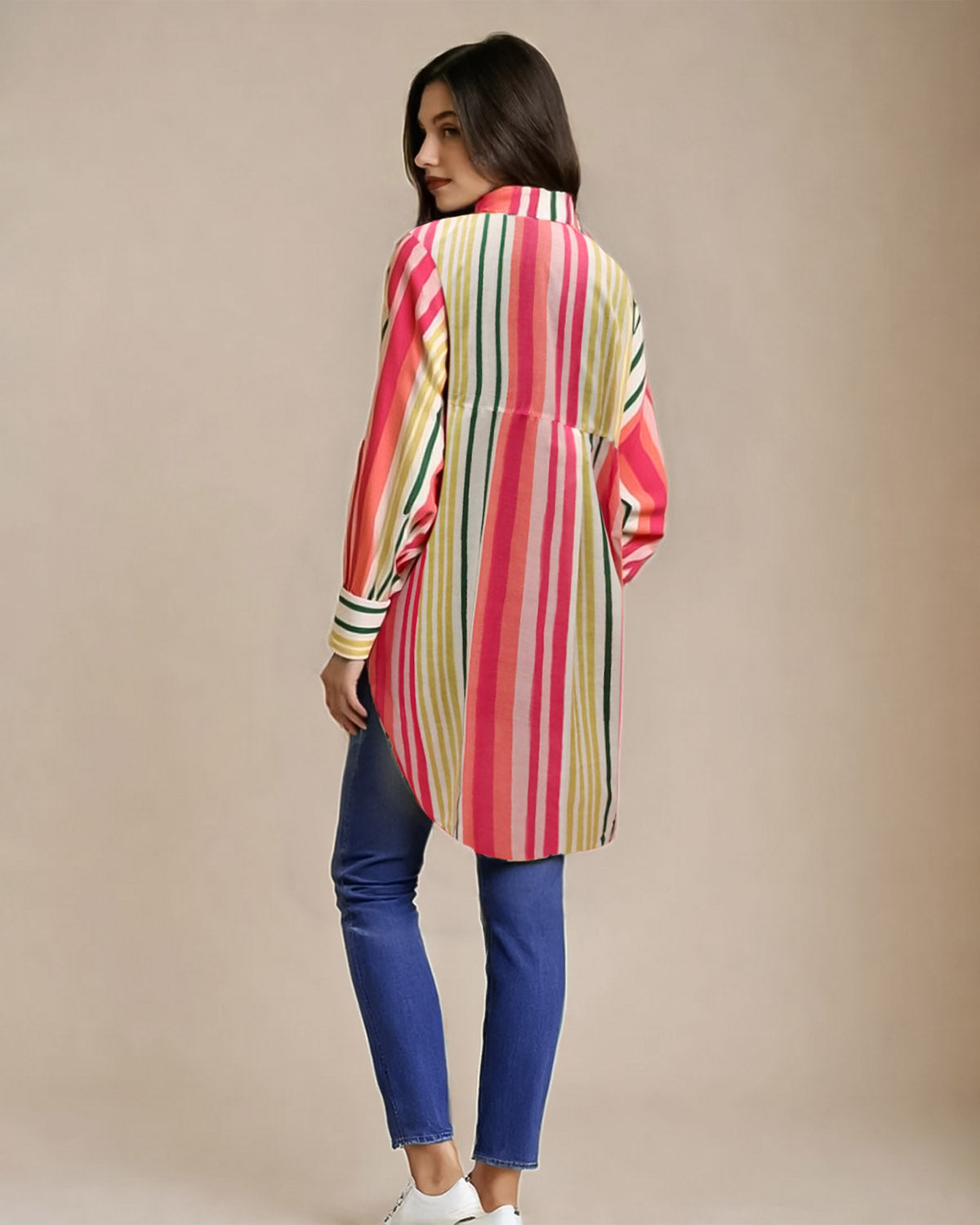 ELINA BOYFRIEND SHIRT (PRINTED)