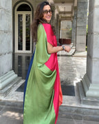 Ruhana Multicolor Color Block