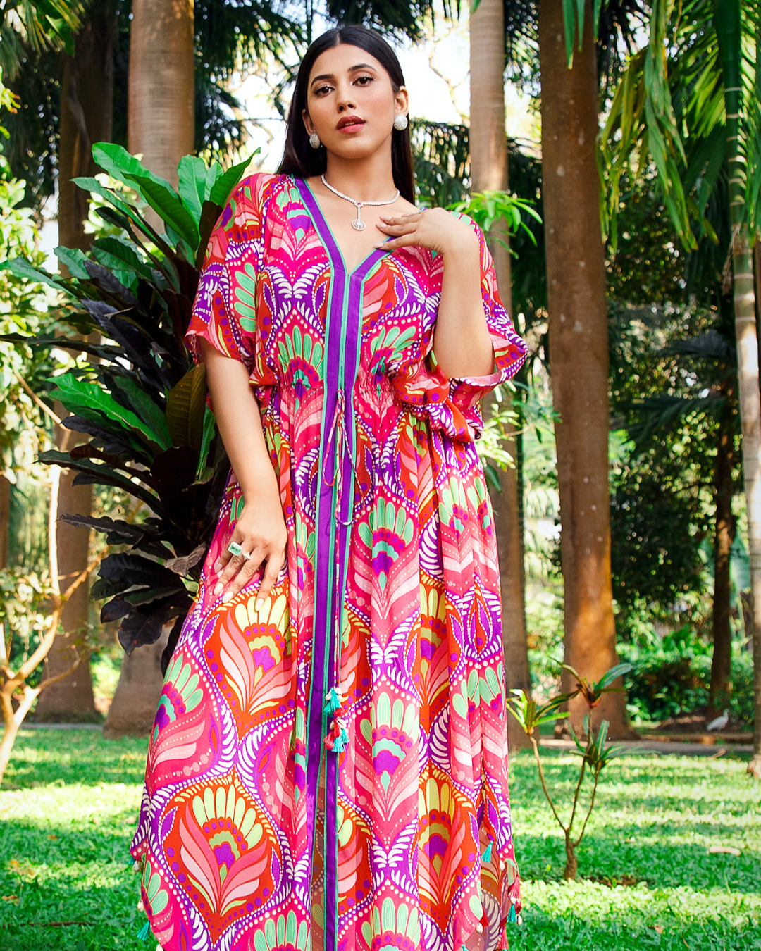 AMARA - RED PURPLE FAN
