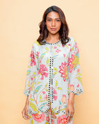 Anam Floral Aqua