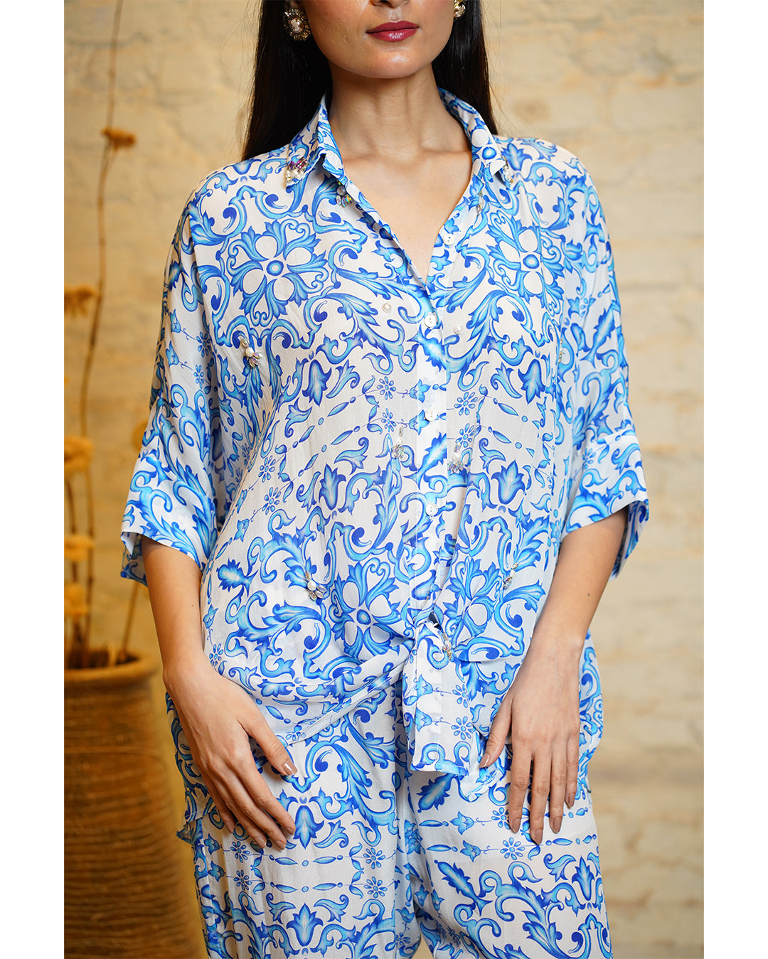 ATHENA GREEK - BLUE & WHITE