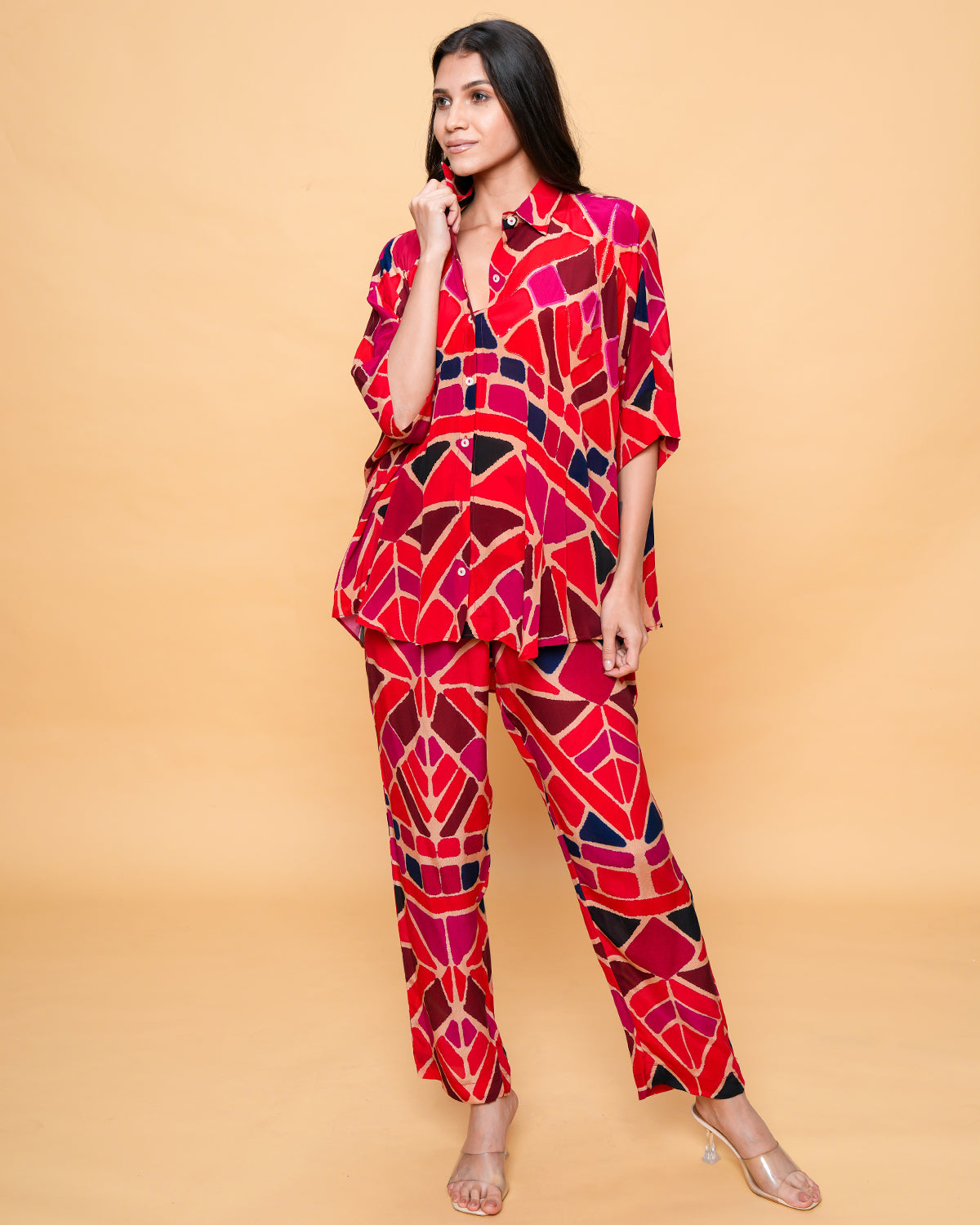 ATHENA GEOMETRIC RED
