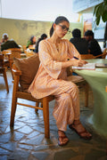 Saira Yellow Printed Cotton Co-Ord Set