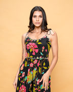 Faith Floral Black