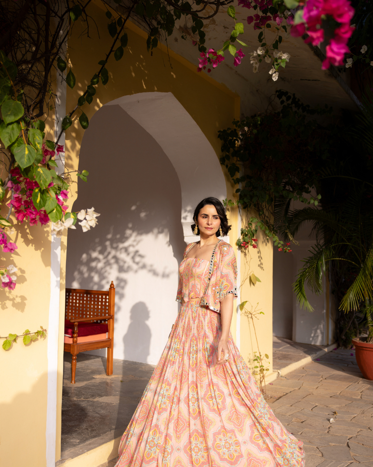 FARIHA SEHER ROSE - JACKET SET