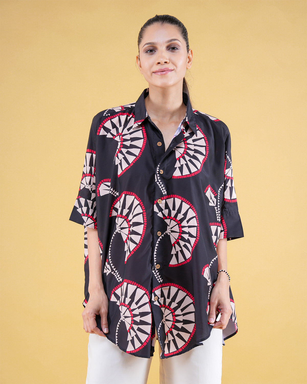 IRA RELAXED SHIRT (PRINTED)