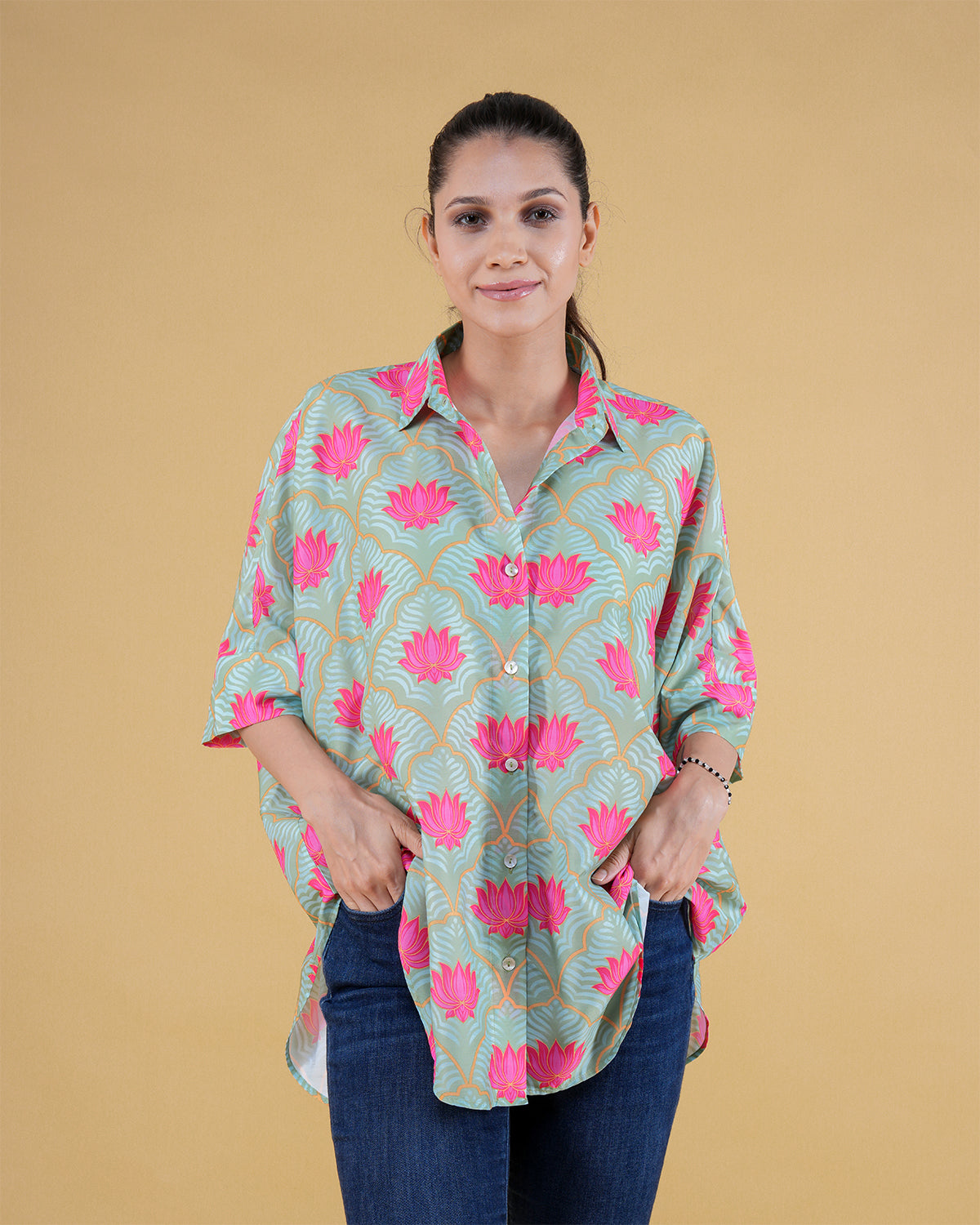 Kavya Relaxed Shirt (Printed)