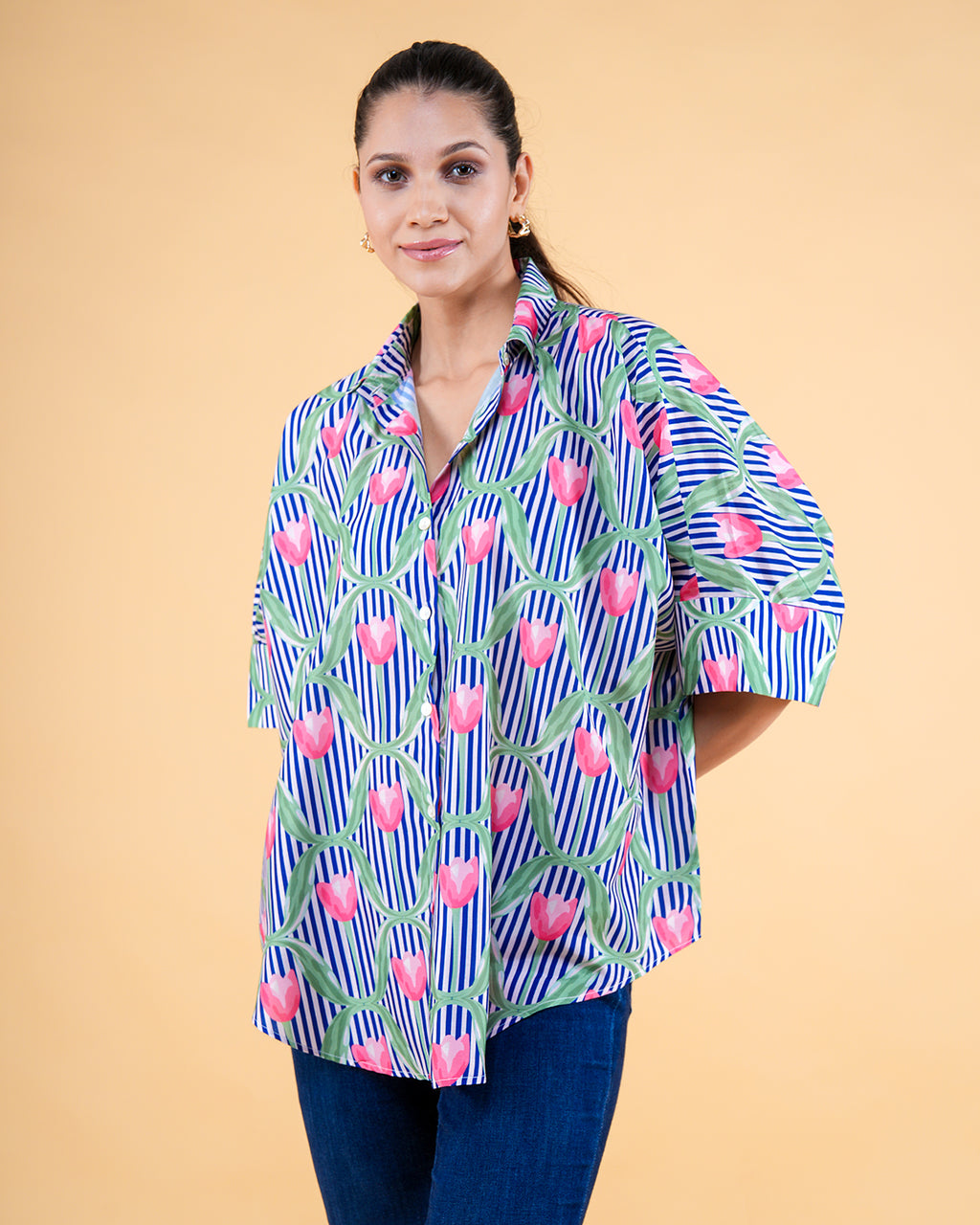 Laila Relaxed Shirt (Printed)