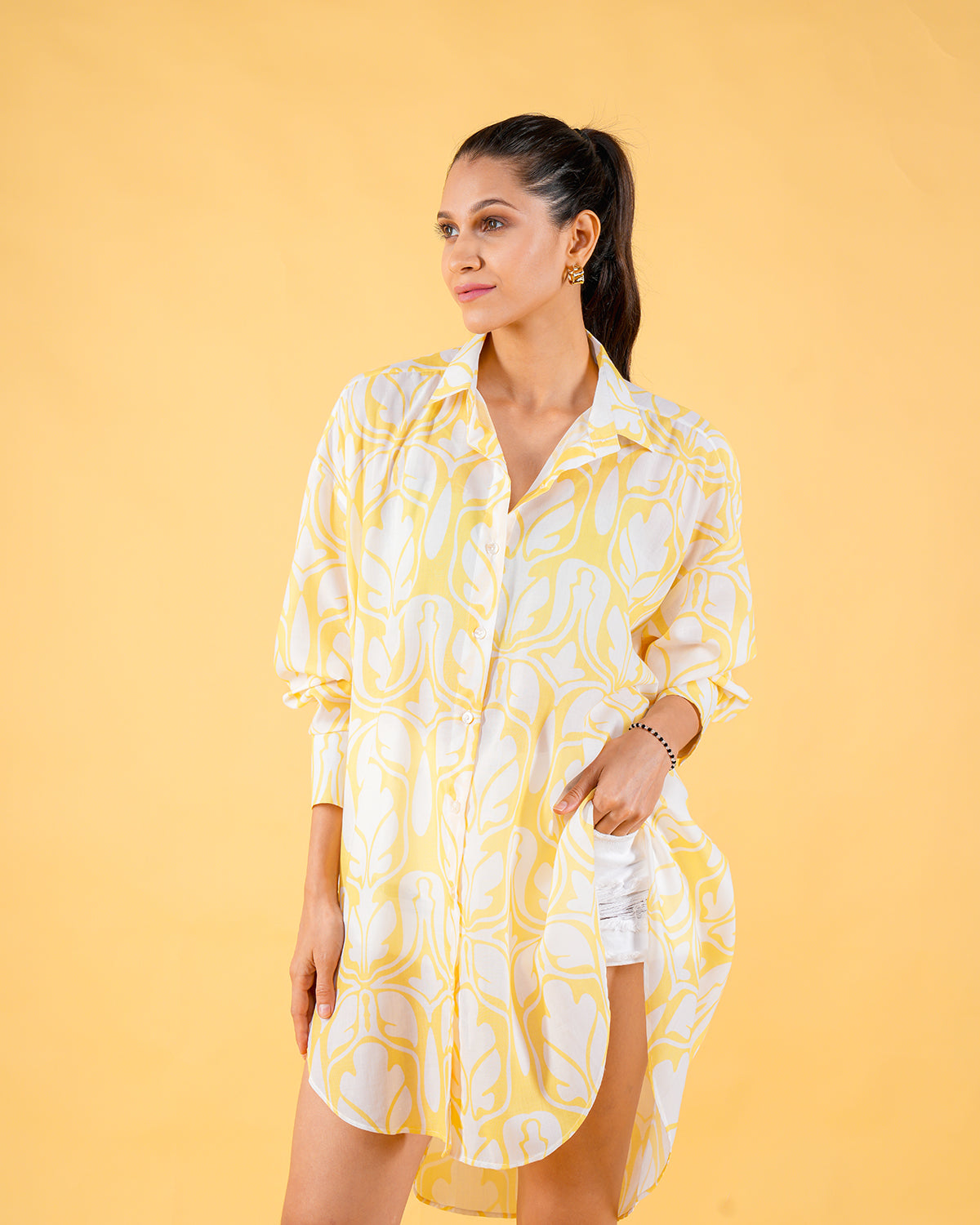 MYRA BOYFRIEND SHIRT (PRINTED)