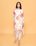 Nusrat Floral Ivory