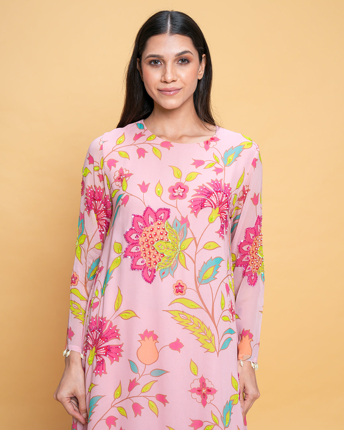 Nusrat Floral Rose
