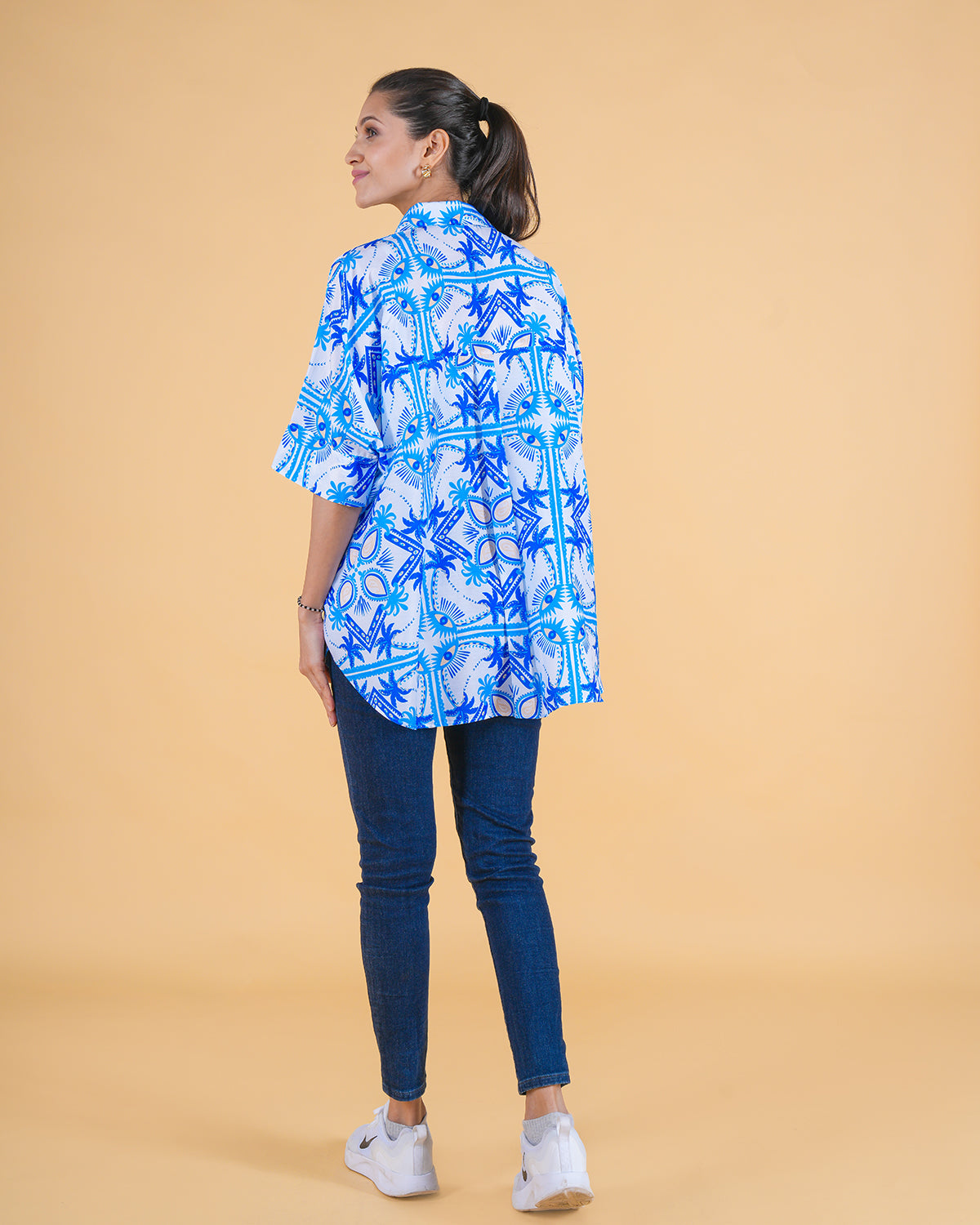 NAIA RELAXED SHIRT (PRINTED)