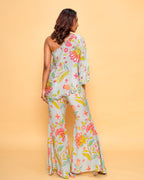 Payal Floral Aqua
