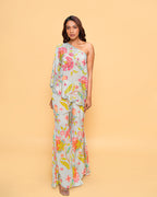 Payal Floral Aqua