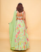 Ria Floral Pista (Printed)