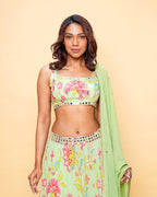 Ria Floral Pista (Printed)
