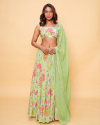 Ria Floral Pista (Printed)