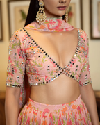 Rose Lehenga - Rose