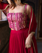 Sahira Pink & Red