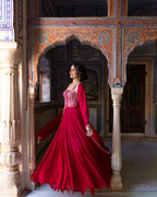 Sahira Pink & Red